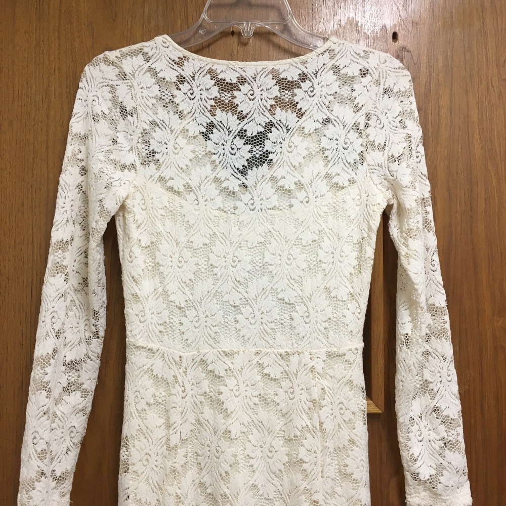 NIGHTCAP Lace Maxi Dress Slits - Picture 12 of 16